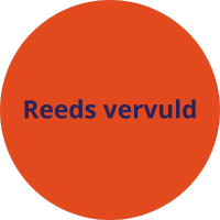 Reeds vervuld vacature